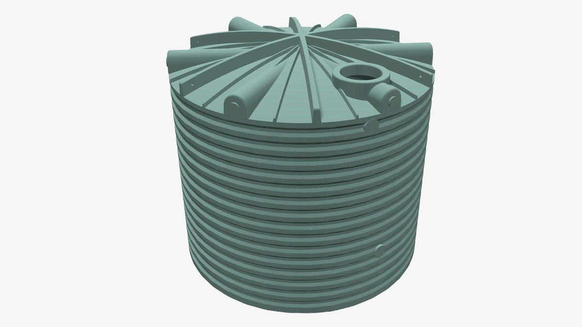 CT-RD10000 10000L Round Water Tank