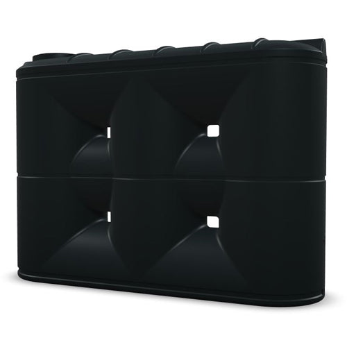 4000L Slimline Water Tank Black