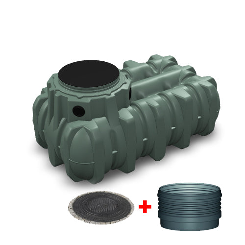 1500 Litre Garantia Lilo Underground Water Tank Driveway Package