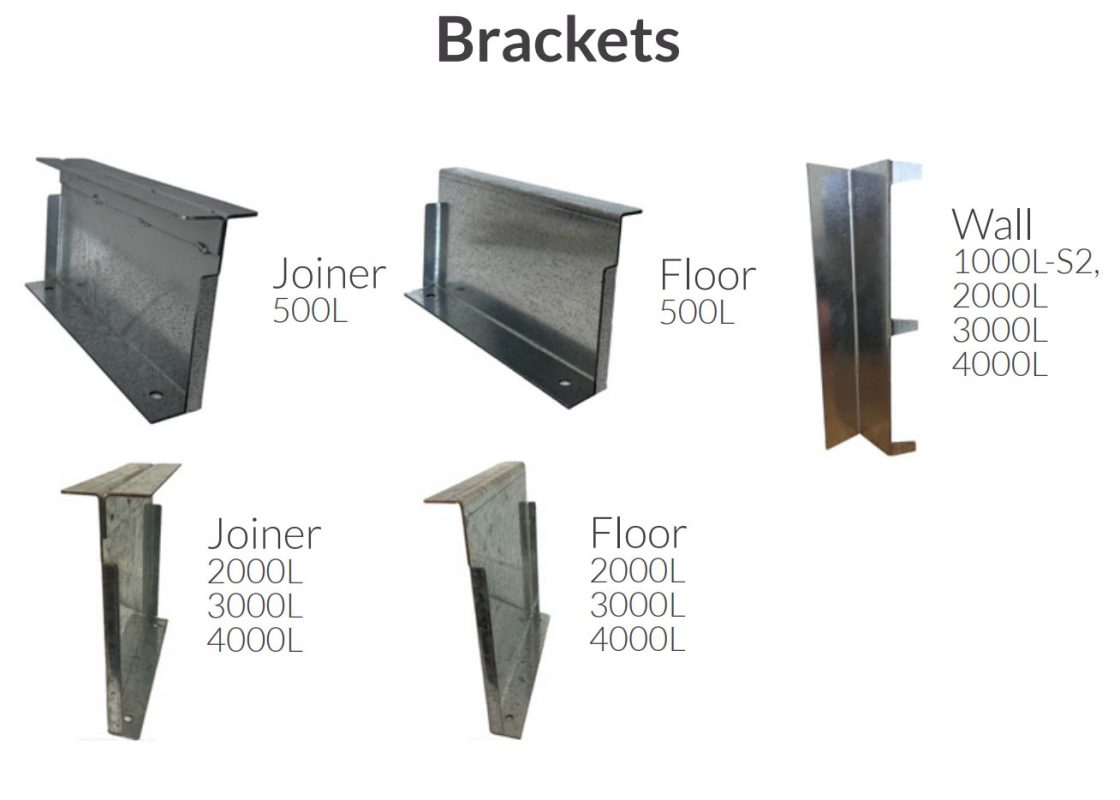 Thin Tanks Brackets