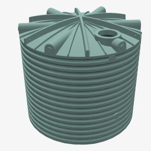 10000L CT-RD10000 Poly Round Water Tank