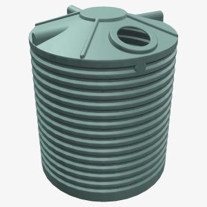 5000L CT-RD5000 Poly Round Water Tank